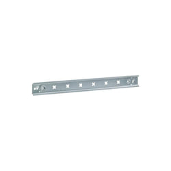 Rail de montage DIN symétrique pour coffret vega largeur 18 modules HAGER VZ010VB