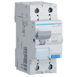 Hager - Magnétothermique Différentiel 1P+N 10A 4.5kA 30mA courbe c Type ac 2M ADC810H