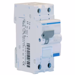 Description générale Interrupteur magnétothermique différentiel Hager, conçu pour offrir une protection complète dans les ins ...