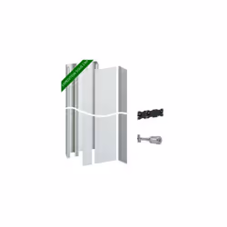 Description générale Pack GTL Gamma+ 13, comprenant 2 couvercles et 2 longueurs de 1,3 mètre. Ce système de goulotte en PVC e ...