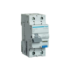 Hager - Ad975b Disjoncteur Différentiel 1p+n 25a 30ma 6ka Type Ac - Neutre à Droite - Auxiliarisable