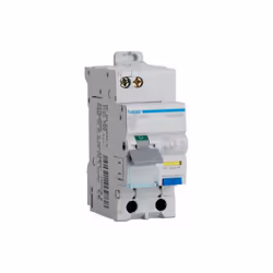 Disjoncteur différentiel 1P+N 4.5-6kA courbe C - 10A 30mA type AC HAGER ADC810F Disjoncteur différentiel 1P+N 4.5kA C-10A 30m ...