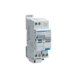 Hager - Disjoncteur Différentiel 1P+N 4.5-6kA C-16A 30mA type ac ADC816F