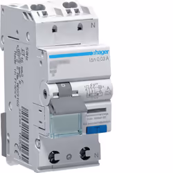 Hager ADS960D, Disjoncteur miniature, IP2X