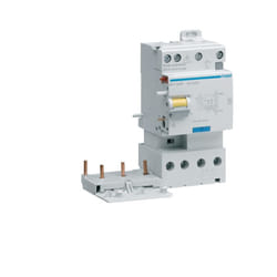 Hager - Bloc dif 2xsort.3P+N 25A 30mA - blocs differentiels BDC925F