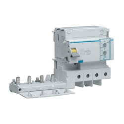 Hager - Bloc différentiel 4P 125A 300mA ac 6 modules BFC480E