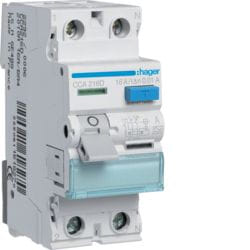 Hager CCA216D coupe-circuits Disjoncteur différentiel 2 module(s)