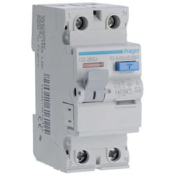 Hager - Cd263j Interrupteur Différentiel 63a Type a 30ma Bipolaire - Bornes Alignées