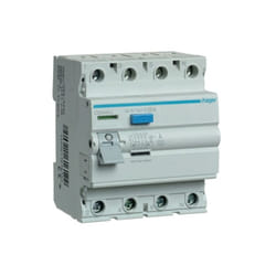 Hager - Cd440j Interrupteur Différentiel 4p 40a 30ma - Type a - Auxiliarisable - Entrée Haute / Sortie Basse