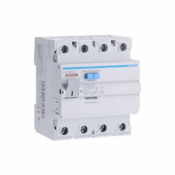 Interrupteur différentiel 4P Hager CD463J 30mA auxiliarisable Cet interrupteur différentiel Hager 4P tétrapolaire de sensibil ...
