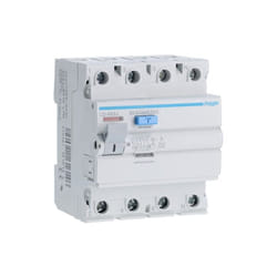Hager - Cd463j Interrupteur Différentiel 4p 63a 30ma - Type a - Auxiliarisable - Entrée Haute / Sortie Basse