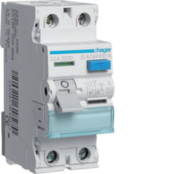 Hager CCA225D coupe-circuits Disjoncteur différentiel Type A 2 module(s)