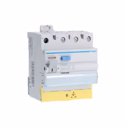 Interrupteur différentiel 3 Pôles + Neutre 40A 300mA type haute immunité à bornes décalées HAGER CFH840F nombre de pôles - 4  ...