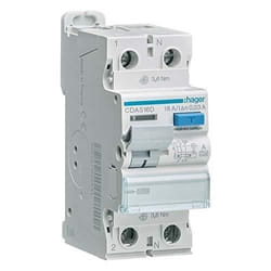 Fi-Schutzschalter - HAGER - Cda516D - 16A - 30mA - 2P