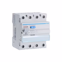 Interrupteur différentiel 4 Pôles 40A 30mA type AC 60Hz HAGER CDC447F Interrupteur différentiel Hager 4 Pôles 40A 30mA type A ...