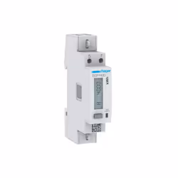 1 Phase kWhmeter direct 40A 1 Module S0 MID HAGER ECP140D type de pôle - monophasé courant maximal (Imax) - 40 A modèle - mes ...