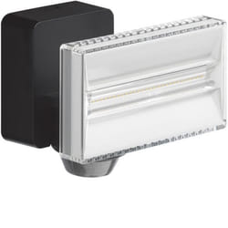 Projecteur LED - HAGER - 20W - Noir - Détecteur de mouvement - Électrique