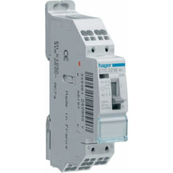 Hager - ESS221B - Contact relais commande manuelle 20A 2F 230V