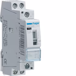 Hager ERC216, Gris, 230 V, 50 - 60 Hz, 16 A, 17,85 x 60 x 83 mm, -10 - 50 °C