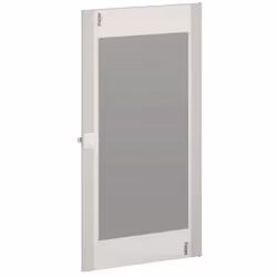 Porte en verre transparent Hager, dimensions 1000X500mm, pour les panneaux (références FU62LN et FD62LN) . Degré de protectio ...