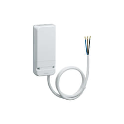 Récepteur radio saillie pour chauffage électrique avec fil pilote 230V Hager EK066P