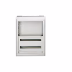 Coffret 2 rangées 48 modules blanc encastré sans porte à compléter 800X600X182mm VEGA D HAGER FU42A Tarif année :2015 HAGFU42 ...