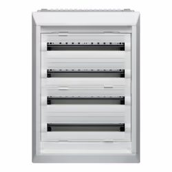 Panneau d'encastrement Hager Vega D 96 modules sans porte hauteur 837 mm. Caractéristiques : Modes de montage encastré Compat ...