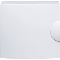 Description générale Porte opaque pour panneau de contrôle GA01N, modèle HAGER GP112PN, idéale pour sécuriser et protéger vos ...