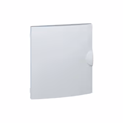 Porte opaque pour coffret Gamma 18 1 rangée 18 Modules HAGER GP118P Type de fermeture de la porte: Loquet Nombre de serrure d ...