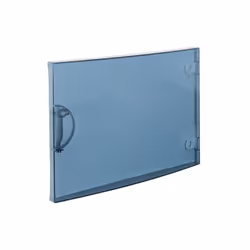 Porte transparente pour coffret Gamma 18 1 rangée 18 Modules HAGER GP118T Type de fermeture de la porte: Loquet Nombre de ser ...