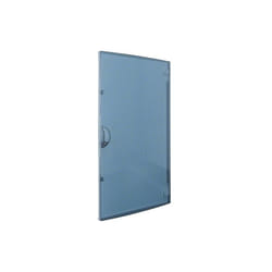 Hager - Porte transparente pour coffret Gamma 18 4 rangées 72 m GP418T