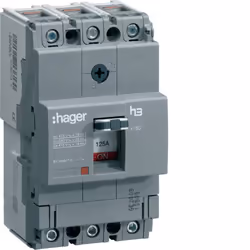 Hager HHA063H, 75 mm, 68 mm, 130 mm
