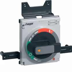 Hager HXE030H, Noir, WEE