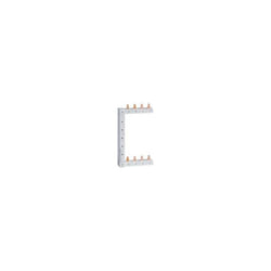 Hager - barre de phase verticale 63A gauche/droite L1L2L3N - jeu de barres phase 3-P 10MM² KCF663S