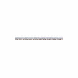 Barre de pontage 3 Pôles + Neutre 63A languette 10mm² 24m pour disjoncteurs 1P+N 1 module HAGER KBN663C Nombre de pôles: 4 P  ...