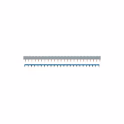 Barre de pontage 3 Pôles + Neutre 63A languette 24 modules HAGER KBN863C Nombre de pôles: 4 P Type de pôles: 3P+N Compatibili ...