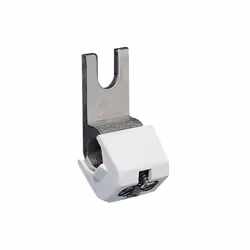Borne de raccordement 1P fourche 1 câble 25mm² HAGER KF84A Description détaillée : Borne de raccordement 1P fourche 1 câble 2 ...