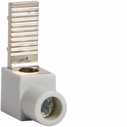 Hager KF00A, Terminal à broche, Droit, Femelle, Blanc, 10 mm², 6 mm²