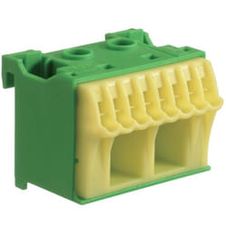 Hager KN10E bornier Vert, Jaune
