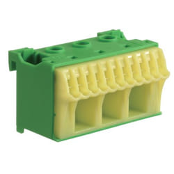 Hager KN14E bornier Vert, Jaune