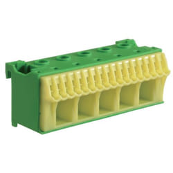 Hager KN22E bornier Gris, Jaune