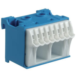 Hager KN10N bornier Bleu, Blanc