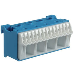 Hager KN18N bornier Bleu, Blanc