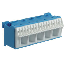 Hager KN22N bornier Bleu, Blanc