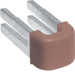Hager KN99P bornier Marron, Métallique