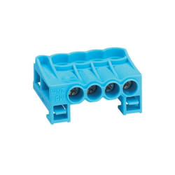 Bornier arrivée neutre a cage 4x2,5mm²-16mm² Hager KN04N