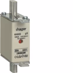 Hager LNH0020M, 21 mm, 79 mm