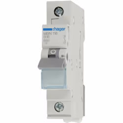 Description générale Ce disjoncteur Hager MBN116 est conçu pour la protection des câbles selon la norme DIN VDE 0641 partie 1 ...