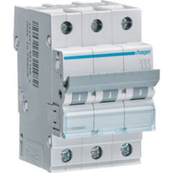 Hager - MCN316 Disjoncteur 3 pôles 16 a