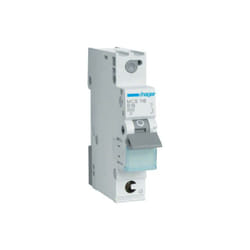 Hager MCS116 MCS116 Disjoncteur monophasé 16 A 230 V, 400 V C131761